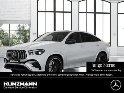 Gebraucht Mercedes GLE53 AMG AMG 544 PS (400 kW) 2024 Manufaktur opalithweiß bright Coupé