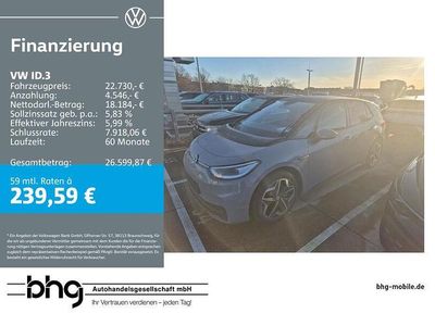 Second-hand VW ID.3 Pro 107 kW (146 CP) 2022 Gri Hatchback