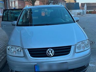 Gebraucht VW Touran 105 PS (77 kW) 2005 Silber Van / Kleinbus
