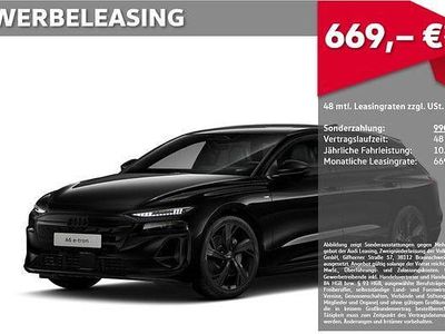 Mythosschwarz metallic Neu 2026 Audi A6 e-tron S-Line Kombi | 84.490 € (Fairer Preis)