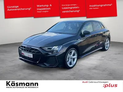 Brugt Audi A3 S-Line 150 HK (110 kW) 2025 Sort Sedan