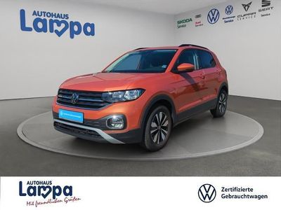Gebraucht VW T-Cross Move 95 PS (69 kW) 2023 Orange SUV