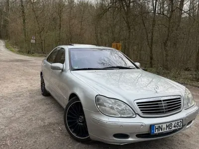 Używany Mercedes S430 205 KM (150 kW) 2000 Szary Sedan/Limuzyna