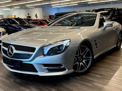 Gebraucht Mercedes SL350 AMG 306 PS (225 kW) 2014 Silber Cabrio