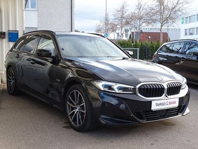 Gebraucht BMW 320e Sport Line 204 PS (150 kW) 2022 Schwarz Kombi
