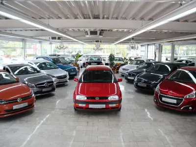 Gebraucht VW Golf III 75 PS (55 kW) 1992 Rot Kleinwagen