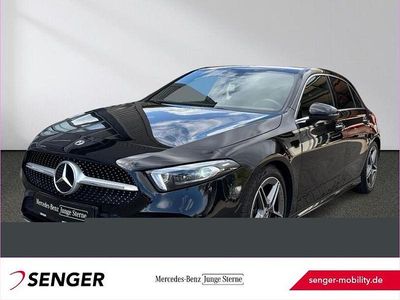 Second-hand Mercedes A220 AMG line 190 CP (139 kW) 2021 Negru Berlinǎ
