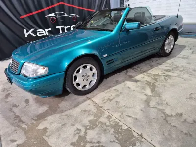 Gebraucht Mercedes SL320 231 PS (169 kW) 1997 Grün Cabrio