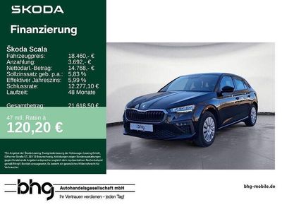 Gebraucht Skoda Scala Essence 116 PS (85 kW) 2025 Schwarz Kleinwagen