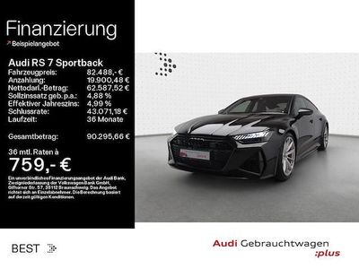 Gebraucht Audi RS7 Ambiente 600 PS (441 kW) 2021 Mythosschwarz metallic Kleinwagen