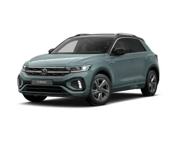 Gebraucht VW T-Roc Cabriolet R-line 150 PS (110 kW) 2025 Petroleum blue metallic SUV