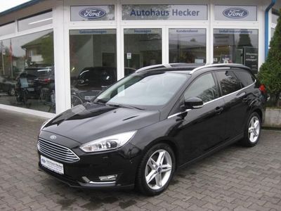 gebraucht Ford Focus Turnier 1.5 EcoBoost Titanium Garantie bis 12.2021