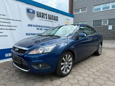 Gebraucht Ford Focus Cabriolet 101 PS (74 kW) 2008 Blau Cabrio