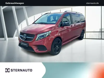 Gebraucht Mercedes V300 AMG 237 PS (174 kW) 2022 Hyazinthrot metallic Van / Kleinbus