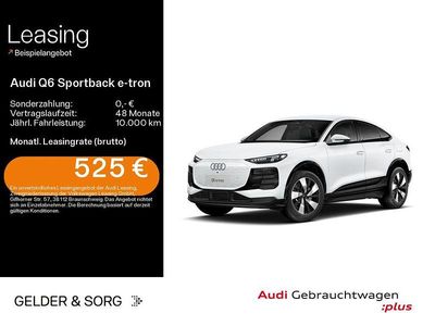 Gebraucht Audi Q6 Sportback e-tron Ambiente 185 kW (252 PS) 2025 Gletscherweiß metallic SUV