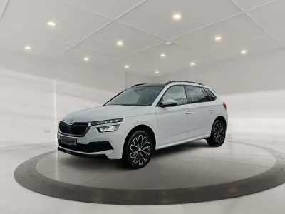 Gebraucht Skoda Kamiq Style 110 PS (80 kW) 2022 Moonweiss metallic SUV