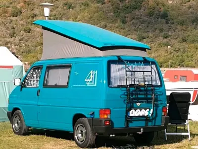 Gebraucht VW T4 California 78 PS (57 kW) 1994 Grün Van