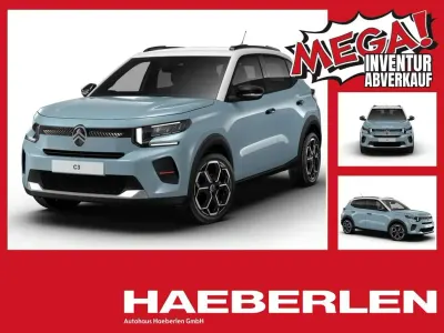 Neu Citroën C3 101 PS (74 kW) 2026 Blau SUV