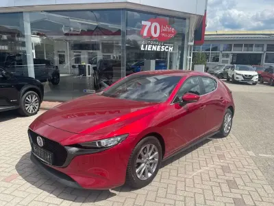 Gebraucht Mazda 3 Selection 122 PS (89 kW) 2019 Rot Limousine