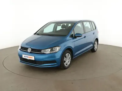 Gebraucht VW Touran Trendline 110 PS (80 kW) 2016 Blau Van / Kleinbus