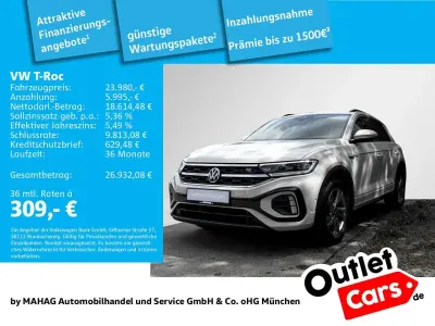 Gebraucht VW T-Roc R-line 110 PS (80 kW) 2024 Grau SUV