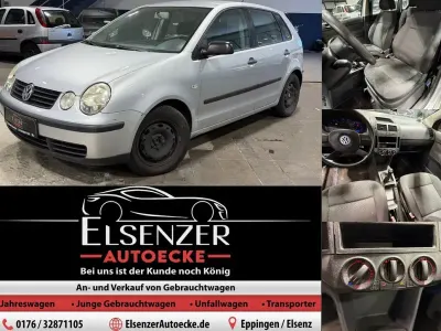 Gebraucht VW Polo Basis 64 PS (47 kW) 2002 Silber Kleinwagen