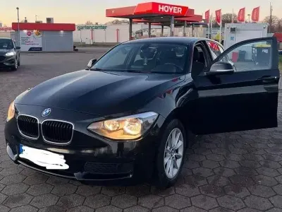 Brugt BMW 114 102 HK (75 kW) 2012 Sort Hatchback