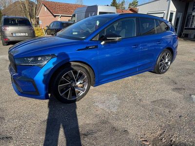 Gebraucht Skoda Enyaq iV SportLine 150 kW (204 PS) 2023 Blau SUV