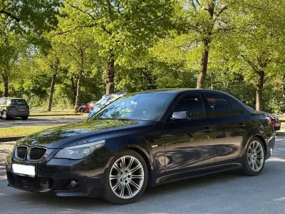 Usata BMW 530 M Sport 235 CV (172 kW) 2008 Blu Berlina