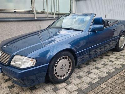 Usata Mercedes SL320 231 CV (169 kW) 1994 Blu Cabrio