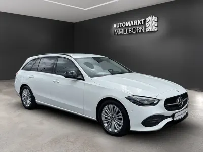 Gebraucht Mercedes C220 Night 220 PS (161 kW) 2023 Weiß Limousine