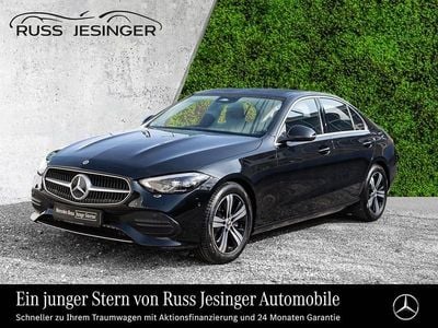 Gebraucht Mercedes C200 Avantgarde 204 PS (150 kW) 2021 Obsidianschwarz metallic Limousine