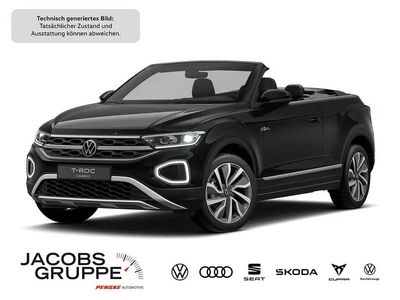 Gebraucht VW T-Roc Cabriolet Goal 110 PS (80 kW) 2025 Schwarz Cabrio