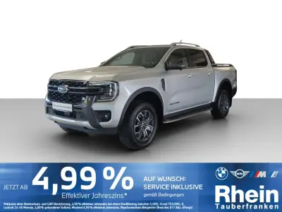 Gebraucht Ford Ranger Wildtrack 205 PS (150 kW) 2023 Silber Pickup