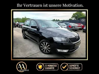 Gebraucht Skoda Rapid Ambition 105 PS (77 kW) 2013 Schwarz Kleinwagen