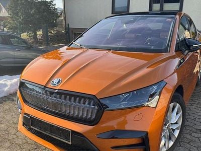Orange Gebraucht 2022 Skoda Enyaq iV RS SUV | 35.300 € (Fairer Preis)