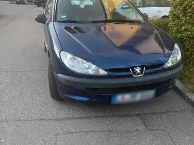 Usata Peugeot 206 60 CV (44 kW) 2004 Blu Utilitaria