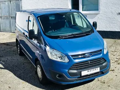 Occasion Ford Transit Custom 125 ch (91 kW) 2012 Bleue Monospace