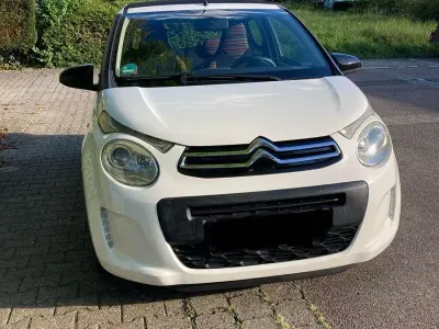 Gebraucht Citroën C1 Feel 82 PS (60 kW) 2015 Weiß Kleinwagen
