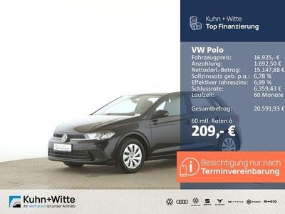 Usata VW Polo Life 80 CV (58 kW) 2023 Nero Utilitaria