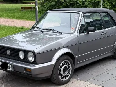 Gebraucht VW Golf Cabriolet 75 PS (55 kW) 1988 Silber Cabrio