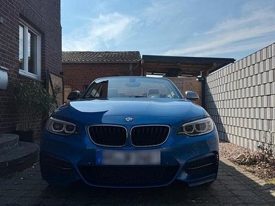 Usata BMW M240 M Sport 340 CV (250 kW) 2017 Blu Cabrio