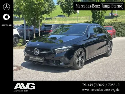Gebraucht Mercedes A200 Progressive 150 PS (110 kW) 2024 Unilack nachtschwarz Limousine