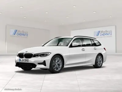 Gebraucht BMW 320 Sport Line 190 PS (139 kW) 2021 Mineralweiß Kombi