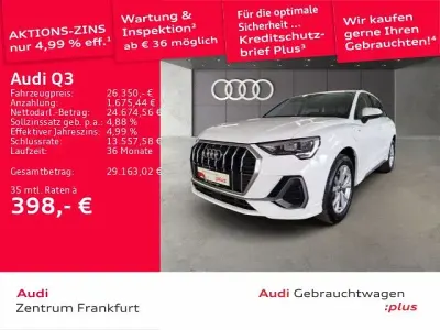 Usata Audi Q3 S-Line 245 CV (180 kW) 2022 Bianco SUV