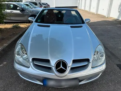 Gebraucht Mercedes SLK200 163 PS (119 kW) 2004 Silber Cabrio