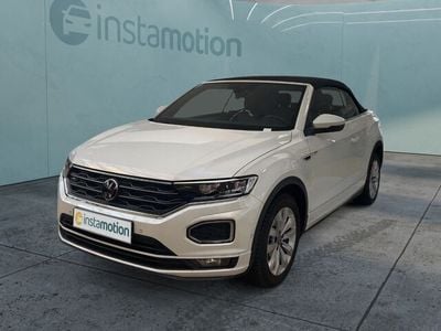 Gebraucht VW T-Roc Cabriolet R 150 PS (110 kW) 2021 Weiß Cabrio