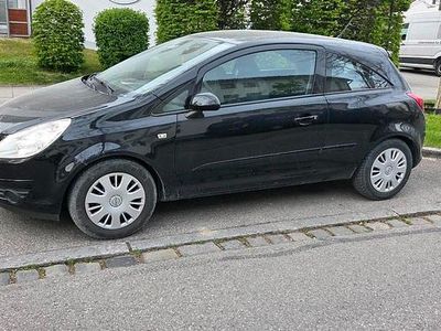 Gebraucht Opel Corsa 2008 Schwarz Kleinwagen