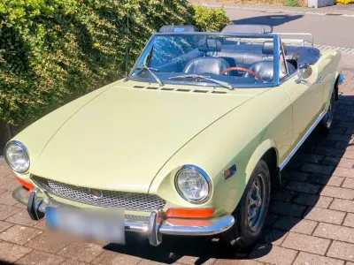 Gebraucht Fiat 124 Spider 90 PS (66 kW) 1972 Gelb Cabrio