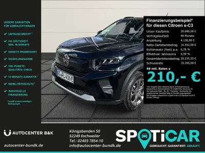 Gebraucht Citroën e-C3 83 kW (113 PS) 2025 Schwarz Van
